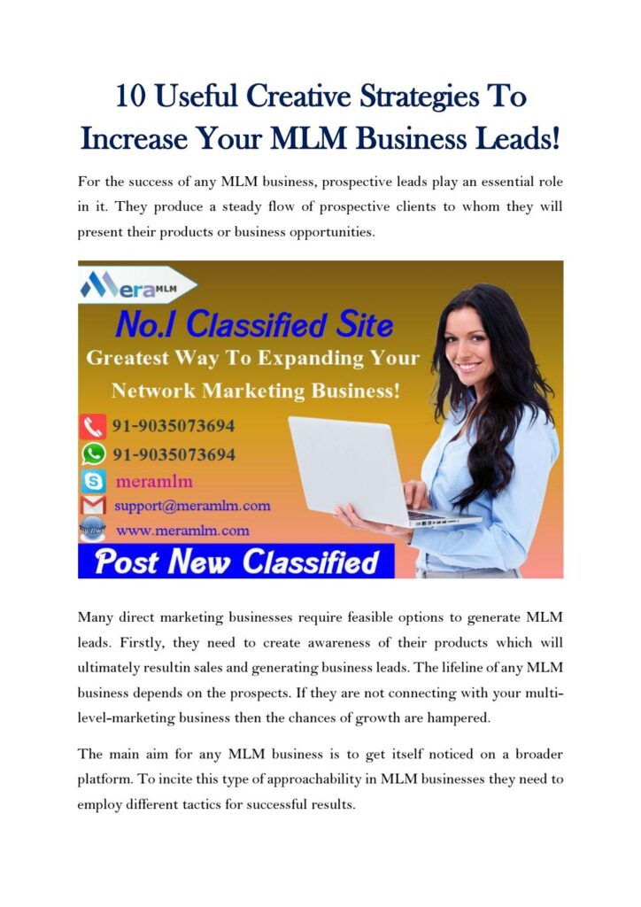 5 Strategies to Boost Your MLM Business